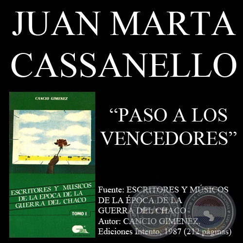 PASO A LOS VENCEDORES - Poesía de JUAN M. CASSANELLO