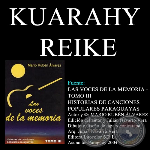 KUARAHY REIKE - Música GERMÁN BOGADO