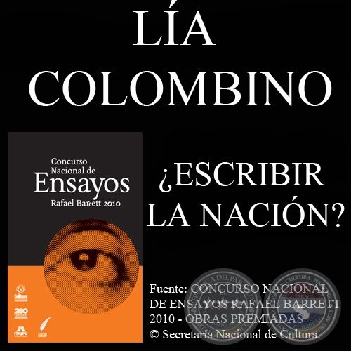 ¿ESCRIBIR LA NACIÓN? CATEGORÍAS DE INSCRIPCIÓN IDENTITARIA, TONOS Y FORMAS DE NORMALIZACIÓN EN PARAGUAY (LÍA COLOMBINO)