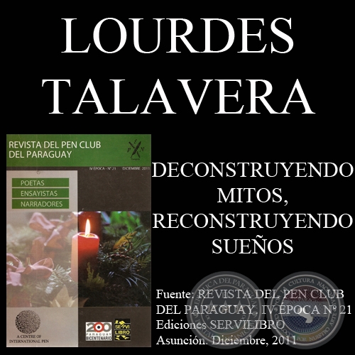 DECONSTRUYENDO MITOS, RECONSTRUYENDO SUEÑOS - Ensayo de LOURDES TALAVERA