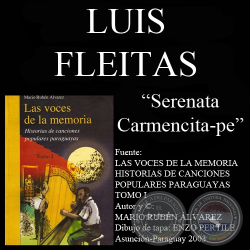 SERENATA CARMENCITA-PE - Letra: LUIS FLEITAS 