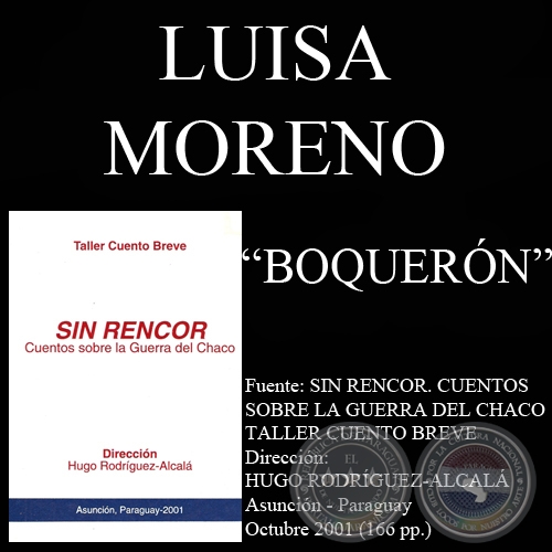 BOQUERÓN - Cuento de LUISA MORENO - Año 2001