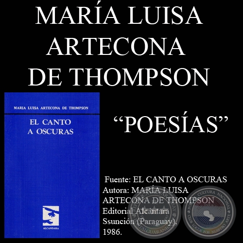POESÍAS DE MARÍA LUISA ARTECONA DE THOMPSON