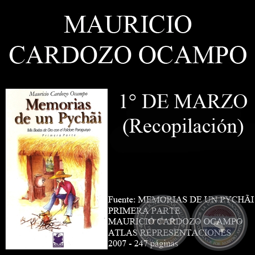 1 DE MARZO - Recopilacin y arreglo: MAURICIO CARDOZO OCAMPO - Letra: EMILIANO R. FERNNDEZ