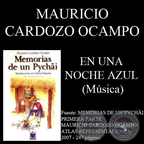 EN UNA NOCHE AZUL - Música: MAURICIO CARDOZO OCAMPO - Letra: ALICIA DE LA VEGA