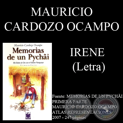 IRENE - Letra: MAURICIO CARDOZO OCAMPO - Música: VIRGILIO CENTURIÓN