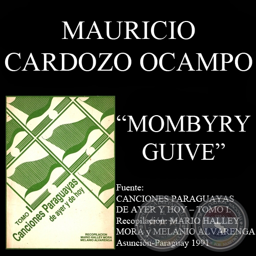 MOMBYRY GUIVE - Canción de MAURICIO CARDOZO OCAMPO