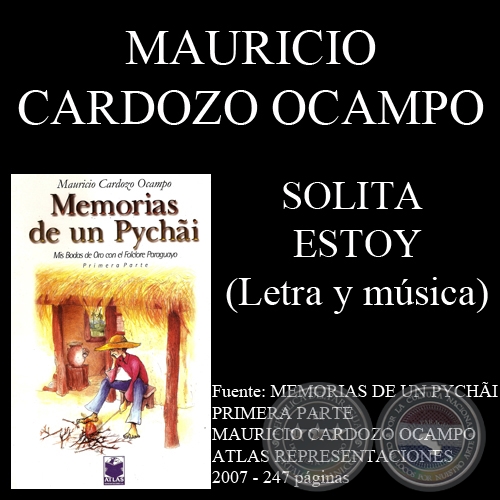 SOLITA ESTOY - Letra y música: MAURICIO CARDOZO OCAMPO