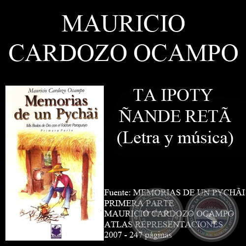 TA IPOTY ÑANDE RETÃ - Letra y música: MAURICIO CARDOZO OCAMPO