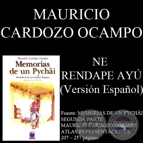 VENGO JUNTO A TI - NE RENDAPE AYÚ - Versión castellana: MAURICIO CARDOZO OCAMPO