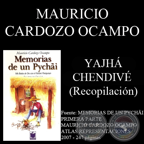 YAJHÁ CHENDIVÉ - Recopilación y arreglo: MAURICIO CARDOZO OCAMPO