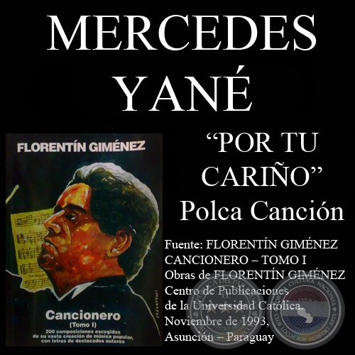 POR TU CARIÑO (Polca canción, letra de MERCEDES YANÉ)