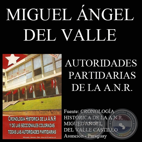 AUTORIDADES PARTIDARIAS DEL PARTIDO COLORADO, 2006 (MIGUEL ÁNGEL DEL VALLE CASTILLO)