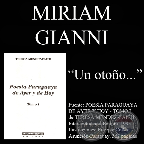 UN OTOÑO... (Poesía de Miriam Gianni)