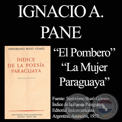 EL POMBERO y LA MUJER PARAGUAYA (De ÍNDICE DE LA POESÍA de SINFORIANO BUZÓ)
