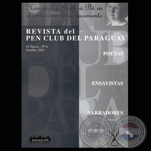 IV ÉPOCA - Nº 6 / OCTUBRE 2003 - REVISTA DEL PEN CLUB DEL PARAGUAY