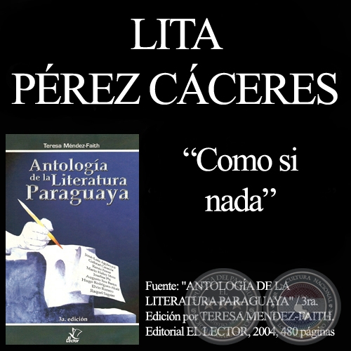 COMO SI NADA - Cuento de LITA PÉREZ CÁCERES