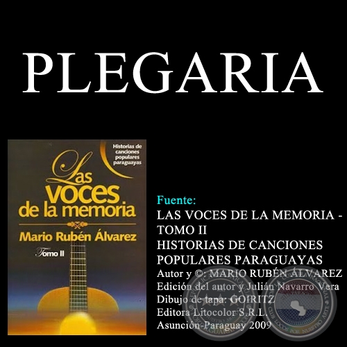PLEGARIA - Música de IRENEO OJEDA AQUINO