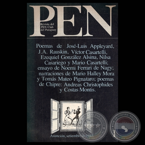 REVISTA DEL PEN CLUB DEL PARAGUAY - Nº 1 - AÑO 1985