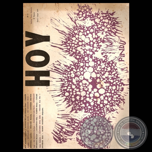 HOY Nº 9, LETRAS, ARTE y CULTURA - Director: AURELIO GONZÁLEZ CANALE