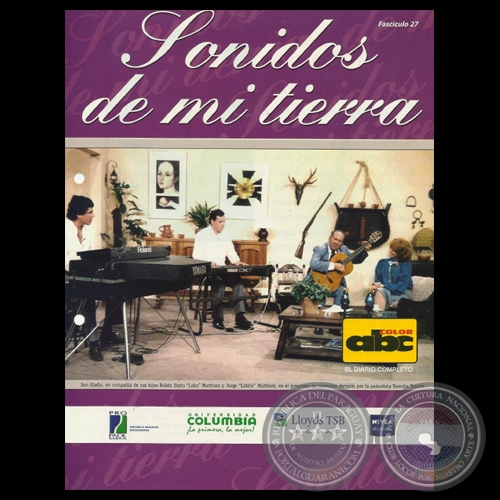 SONIDOS DE MI TIERRA - FASCÍCULO Nº 27 - ELADIO MARTÍNEZ