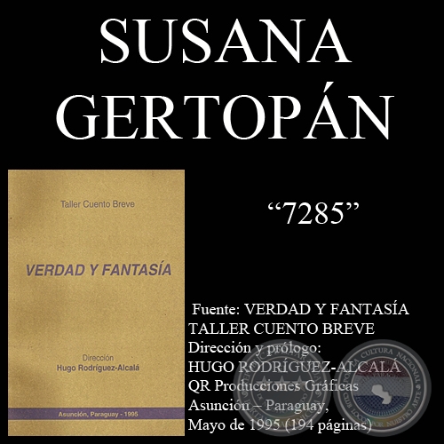 7285 - Cuento de SUSANA GERTOPN