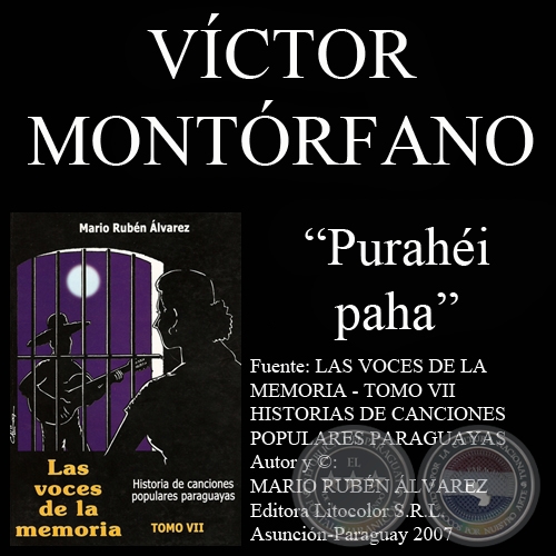 PURAHÉI PAHA - Letra de Víctor Montórfano
