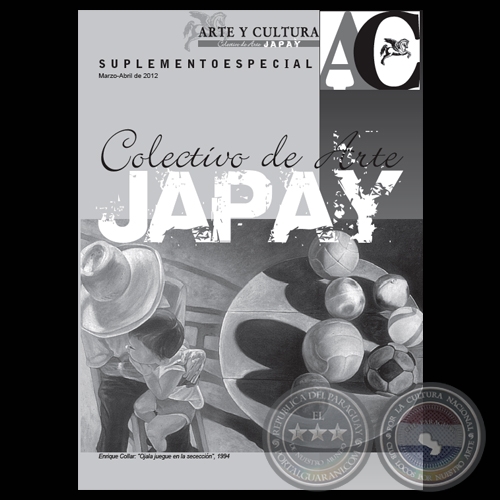 COLECTIVO DE ARTE JAPAY, SUPLEMENTO ESPECIAL DE ARTE Y CULTURA Nº 32, ABRIL 2012