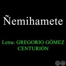 Ñemihamete - POEMARIO EN GUARANI