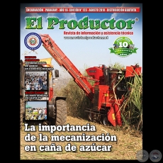 EL PRODUCTOR Revista - AÑO 10 - NÚMERO 123 - AGOSTO 2010 - PARAGUAY