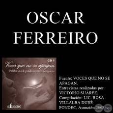 VOCES QUE NO SE APAGAN  - OSCAR FERREIRO