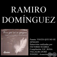 VOCES QUE NO SE APAGAN - RAMIRO DOMNGUEZ