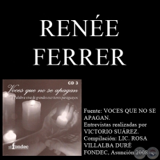 VOCES QUE NO SE APAGAN - RENÉE FERRER