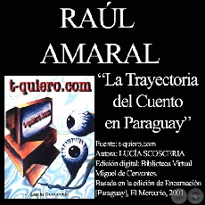  LA TRAYECTORIA DEL CUENTO EN PARAGUAY - Ensayo de RAL AMARAL