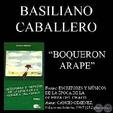 BOQUERON ARAPE (Poesía de BASILIANO CABALLERO IRALA)