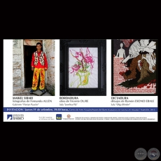 BORDADURA, 2013 - Obras de VICENTE DURÉ - Texto LÍA COLOMBINO