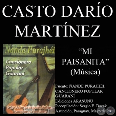 MI PAISANITA - Música: CASTO DARÍO MARTÍNEZ 