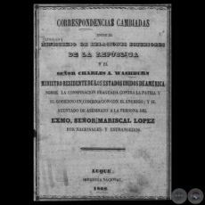 CORRESPONDENCIAS CAMBIADAS ENTRE EL MINISTERIO DE RR.EE. DE PARAGUAY Y EL MINISTRO RESIDENTE DE LOS ESTADOS UNIDOS DE AMERICA - AO 1968