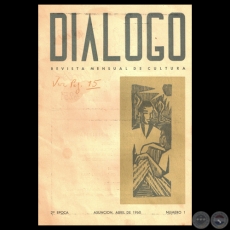 DIALOGO - REVISTA MENSUAL DE CULTURA, 1960 - Director: MIGUEL ÁNGEL FERNÁNDEZ