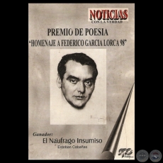 EL NAÚFRAGO INSUMISO, 1998 - Poemario de ESTEBAN CABAÑAS