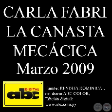 LA CANASTA MECÁNICA (MARZO 2009)