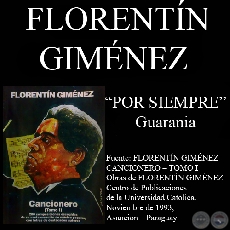 POR SIEMPRE - Guarania, letra y música de FLORENTÍN GIMÉNEZ