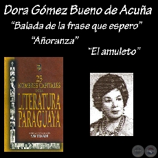 Poemas de  DORA GÓMEZ BUENO DE ACUÑA - Año 2005
