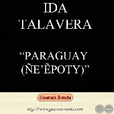 PARAGUAY - Haihára: IDA TALAVERA