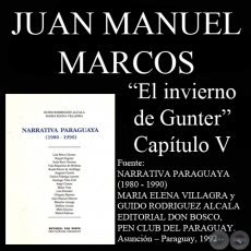 EL INVIERNO DE GUNTER. CAPÍTULO V, SEGUNDA PARTE - Novela de JUAN MANUEL MARCOS