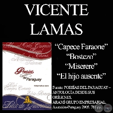 POESÍAS (De POESÍAS DEL PARAGUAY - ARAMÍ GRUPO EMPRESARIAL)