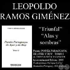 TRIUNFAL y ALAS Y SOMBRAS - Poesas de LEOPOLDO RAMOS GIMENEZ