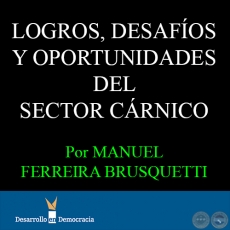 LOGROS, DESAFÍOS Y OPORTUNIDADES DEL SECTOR CÁRNICO, 2014 - Por MANUEL FERREIRA BRUSQUETTI 