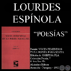 VISIÓN DEL ARCÁNGEL EN ONCE PUERTAS, 1973 - Poesías de LOURDES ESPÍNOLA