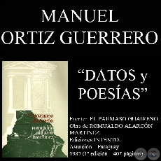 POESÍAS DE MANUEL ORTIZ GUERRERO (1899-1933)